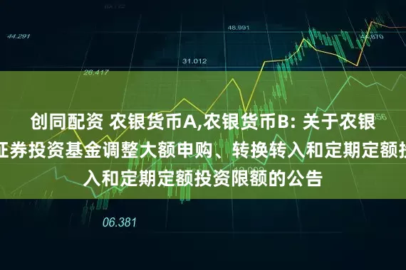 创同配资 农银货币A,农银货币B: 关于农银汇理货币市场证券投资基金调整大额申购、转换转入和定期定额投资限额的公告